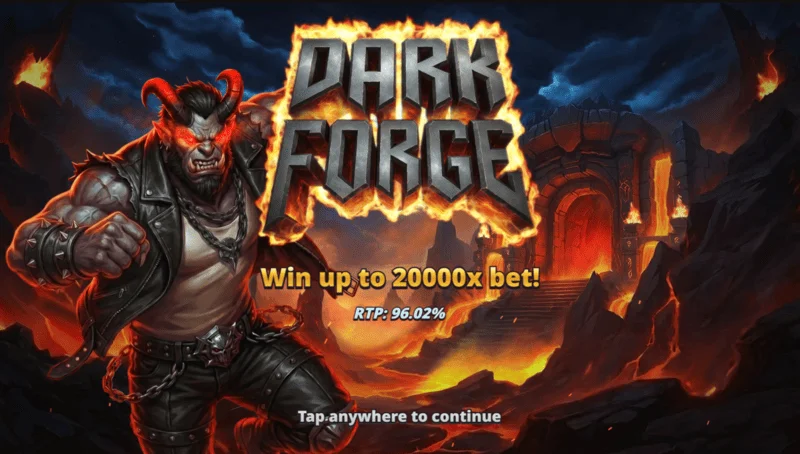 Dark Forge - slot loading screen
